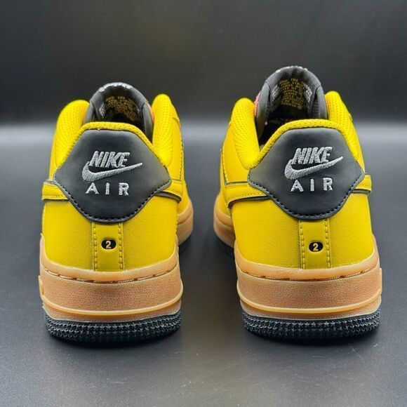 Nike Air Force 1 Low GS 'Yellow Gum' - Picture 5 of 11